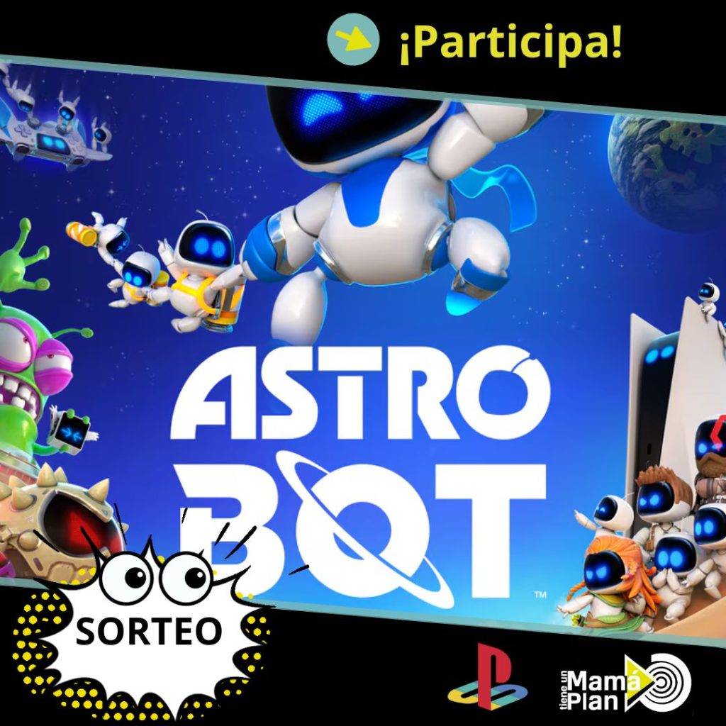 sorteo de videojuego astrobot