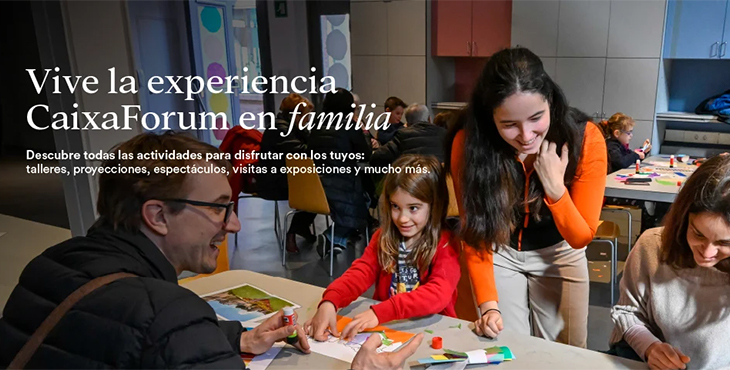 Actividades familiares en CaixaForum Madrid