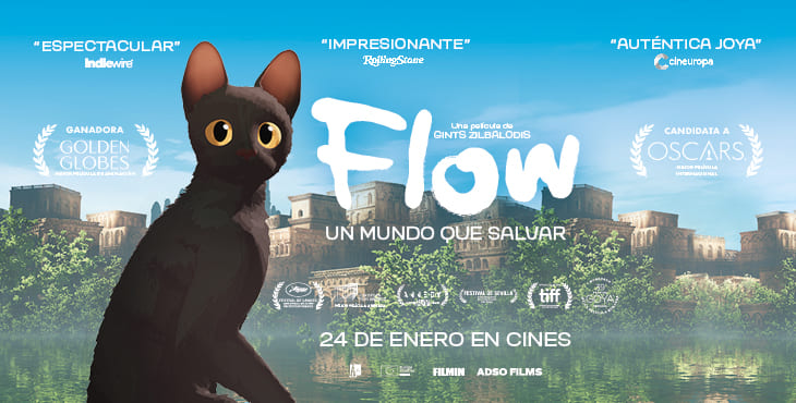 Llega a los cines FLOW UN MUNDO QUE SALVAR