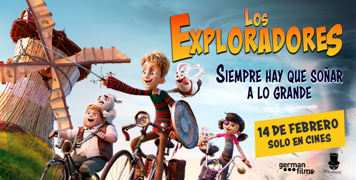 Llega a los cines la película familiar LOS EXPLORADORES