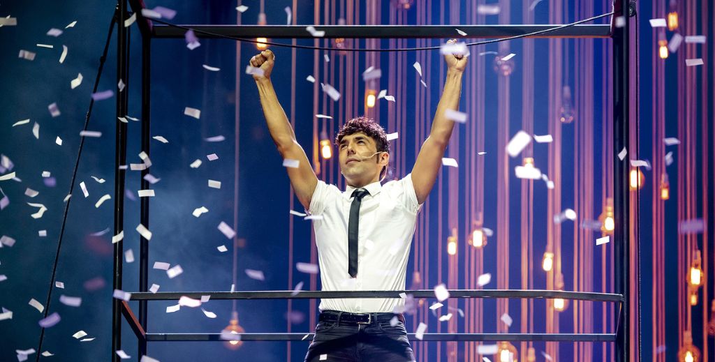 El Mago Pop en Nada es Imposible, su espectáculo más internacional que ha triunfado en Madrid, Barcelona y Nueva York.
