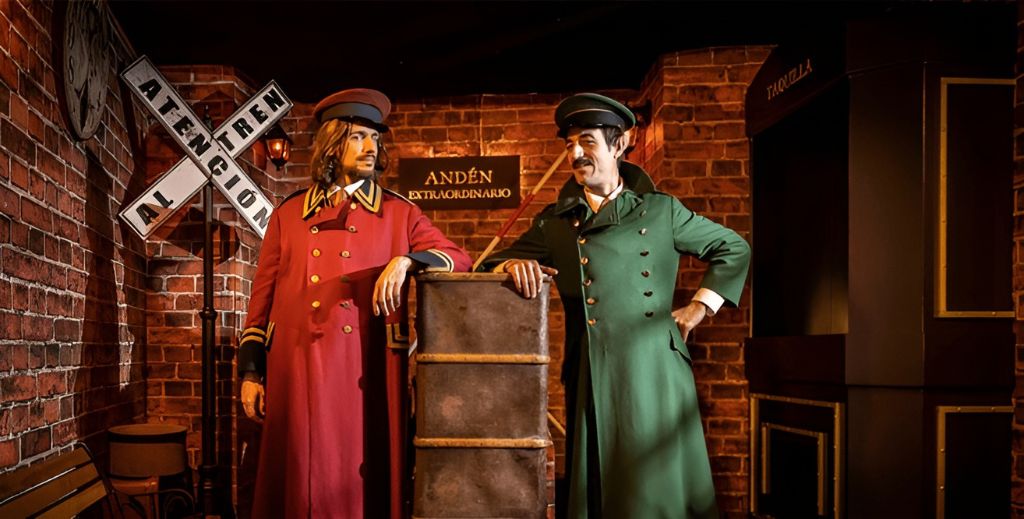 El Andén Extraordinario del Departamento de Envíos Extraordinarios de Correos en Madrid.