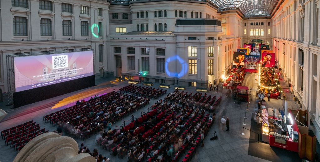 Cibeles de Cine en la Galería de Cristal de CentroCentro en el Palacio de Cibeles de Madrid.