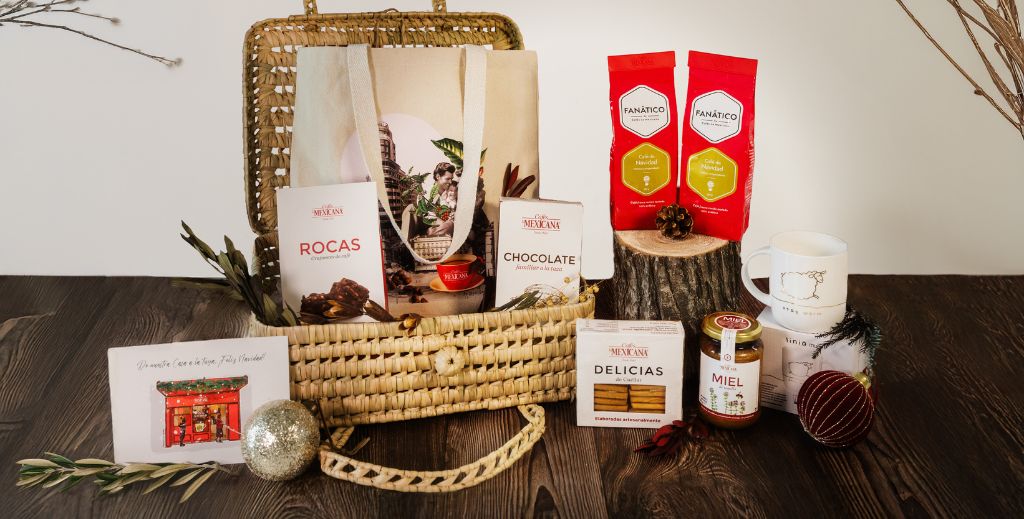 Ideas para regalar a los más cafeteros - pack de Cafés La Mexicana.