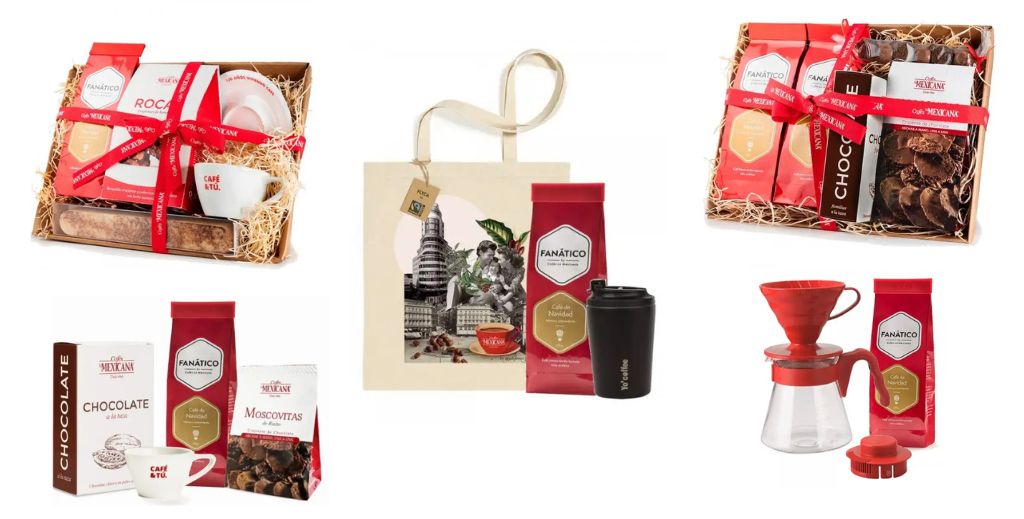 Cafés La Mexicana: Ideas para regalar a los más cafeteros 5 Packs de regalo de Cafés La Mexicana