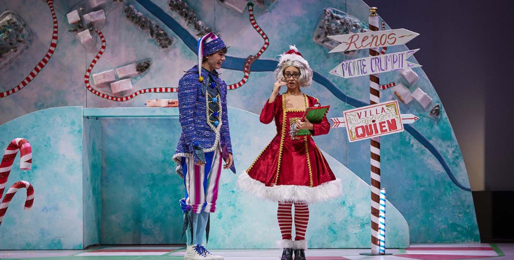Vive la Navidad en el teatro Sanpol 1 Imagen de escena de Rudolph y otros pequeños cuentos de Navidad | Emilio Tenorio.