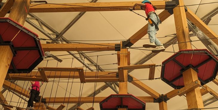 Imagen de los circuitos en Vertical Park Tres Aguas, Alcorcón