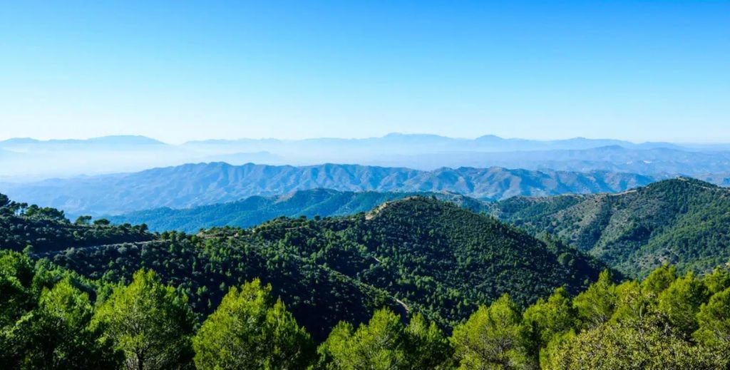 Vista general de Los Montes de Málaga - Mamá tiene un Plan.