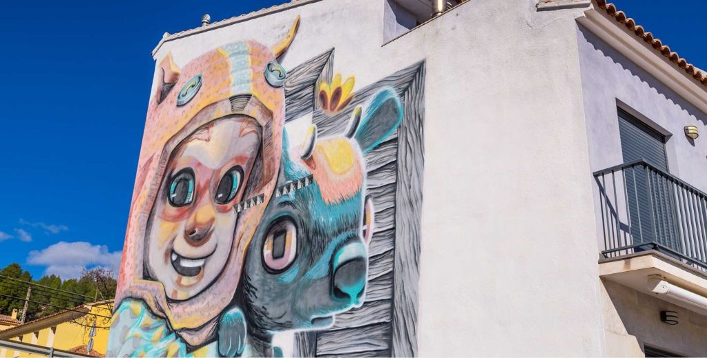 Graffiti, arte urbano en Fanzara, Castellón - Mamá Tiene un Plan.