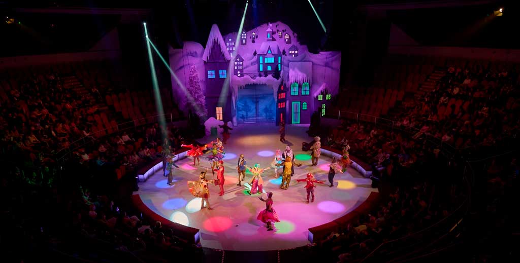 Escenario circular del Teatro Circo Price | Mamá tiene un plan
