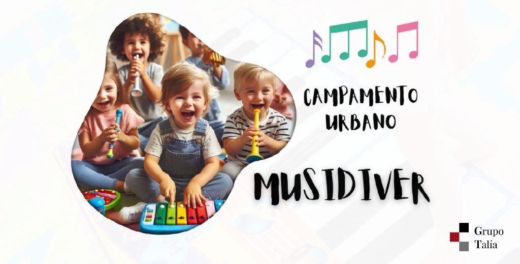 Campamento Musidiver de la Escuela de música del Grupo Talía