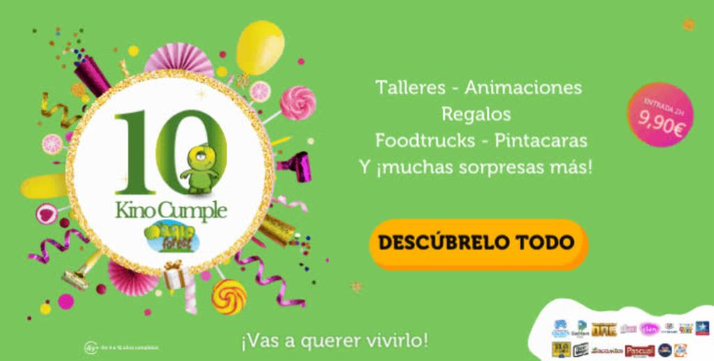 Fiesta 10 aniversario de The Magic Forest