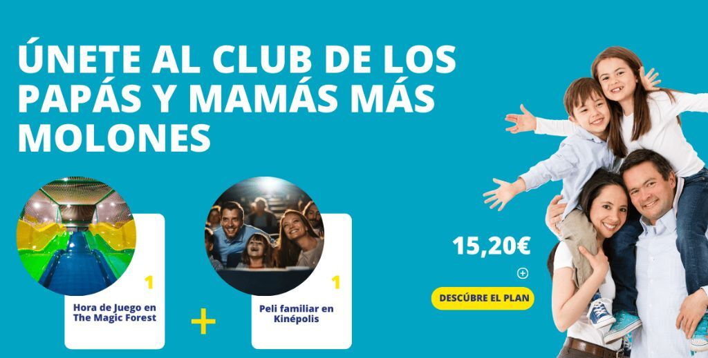 El pack Pequeplan es una de las promociones disponibles en Kinépolis y The Magic Forest. Estrenos infantiles y una hora de juego en The Magic Forest por tan solo 15,20€.