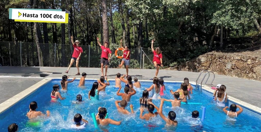 Campamentos de verano Aula Joven con descuento en Madrid, Ávila y Valladolid.