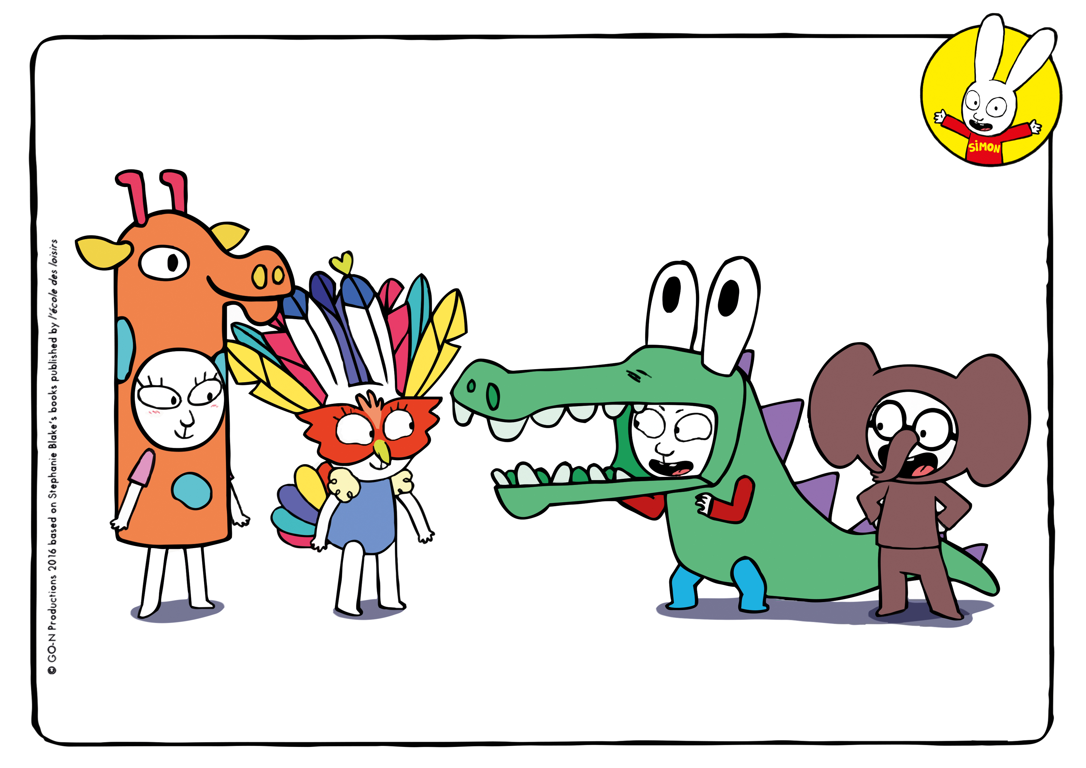 Simon Colouring Carnaval