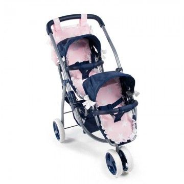 carrito de munecas gemelar carlota de la nina