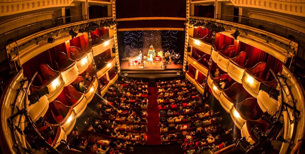 Interior del Teatro Rialto de Madrid - Mamá Tiene un Plan.