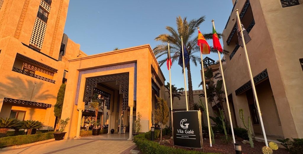 Entrada del hotel Vila Galé Isla Canela - Mamá Tiene un Plan.