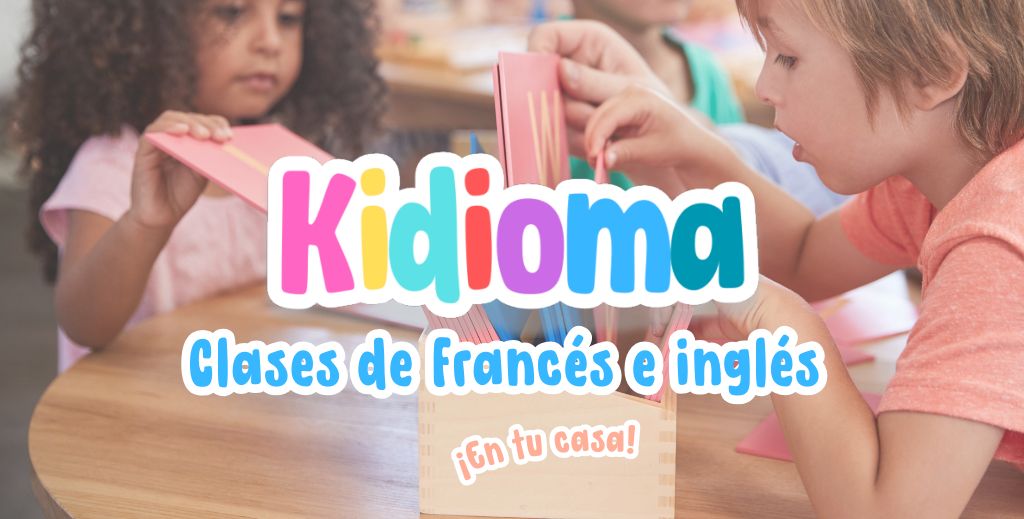 Kidioma ofrece clases de francés e inglés para niños a domicilio