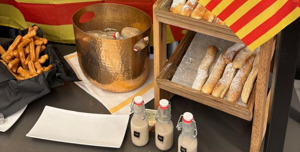 Horchata y fartons en Novotel Lavant - Mamá Tiene un Plan.