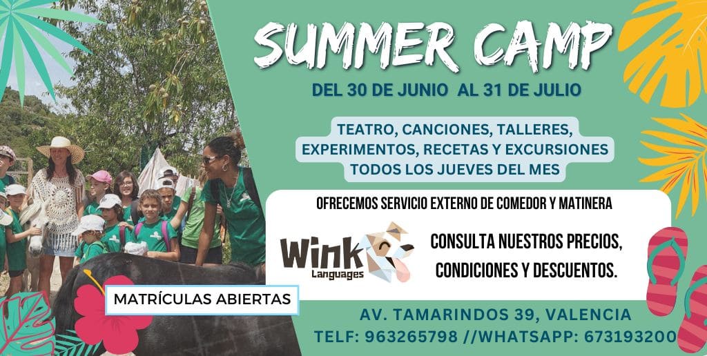 Summer Camp de Wink Languages | Mamá tiene un Plan