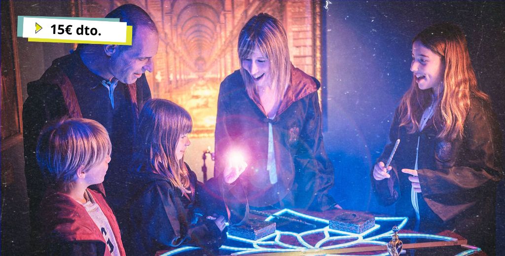 Escape room Aventurico Barcelona con descuento de 15€ con el código MAMATIENEUNPLAN15