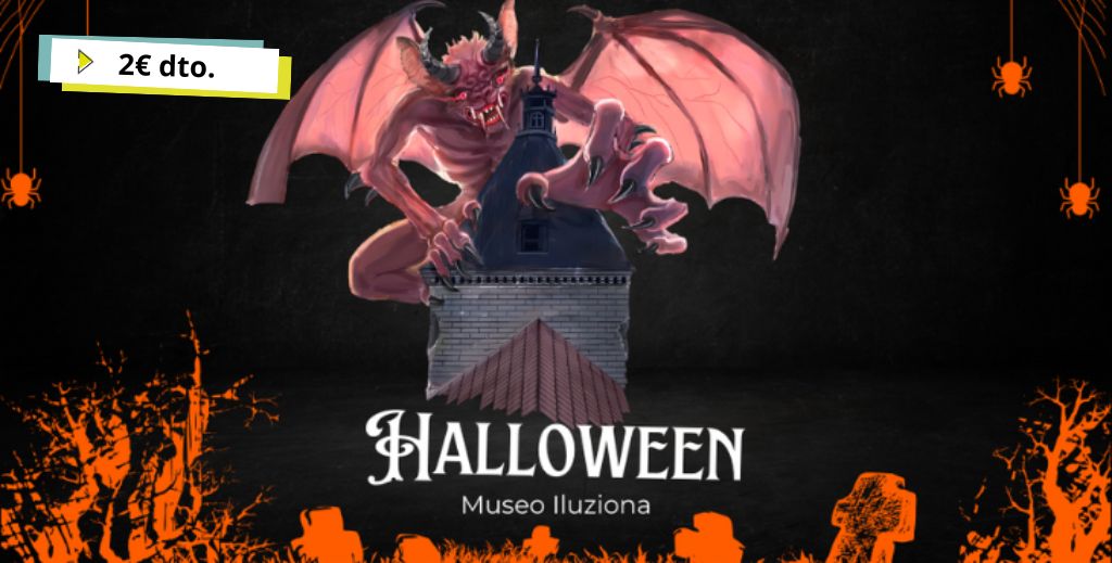Descuento de 2€ en la entrada a Iluziona Toledo en Halloween con el código MAMAPLAN.