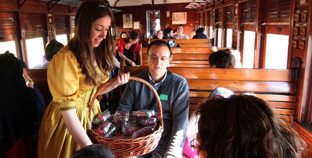 Trayecto del Tren de la Fresa - Mamá Tiene un Plan,