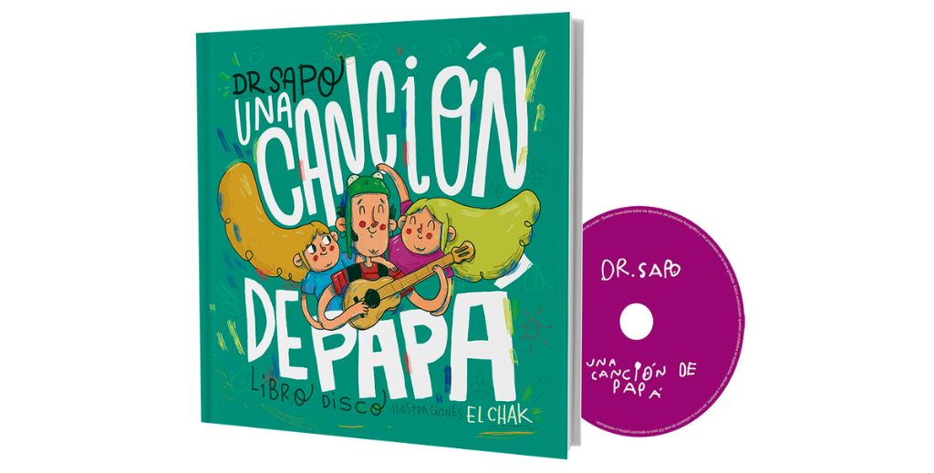 DR. Sapo: Una canción de papá se compone de once canciones inspiradas en el nacimiento y la crianza de sus dos hijas