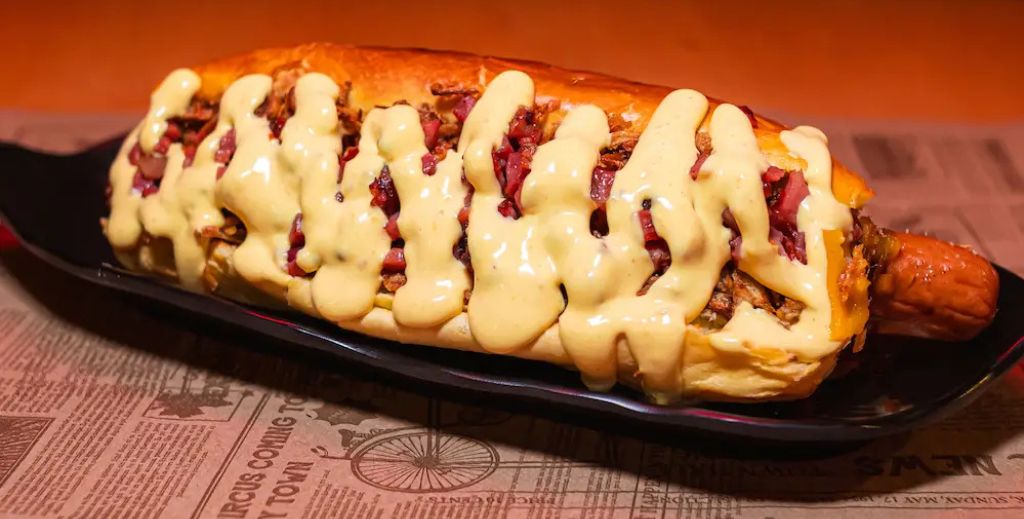 Pulled Pork, el perrito que propone el restaurante Wild Dogs en 'Alcorcón. Sabor que mola'.