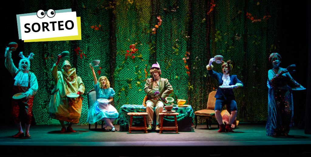 Sorteo para el musical Alicia en el País de las Maravillas en el Teatro Lara.