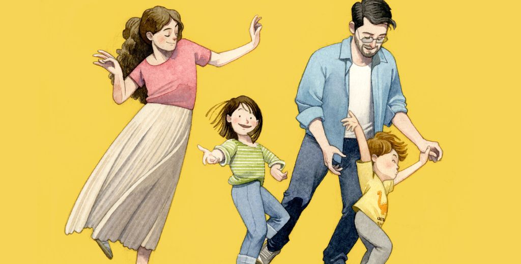 Ilustración de ¿Te suena?, los talleres familiares en el Real Teatro de Retiro.