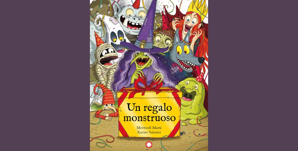 Un libro monstruoso de Meritxell Marti y Xavier Salomo, libro para regalar en Halloween