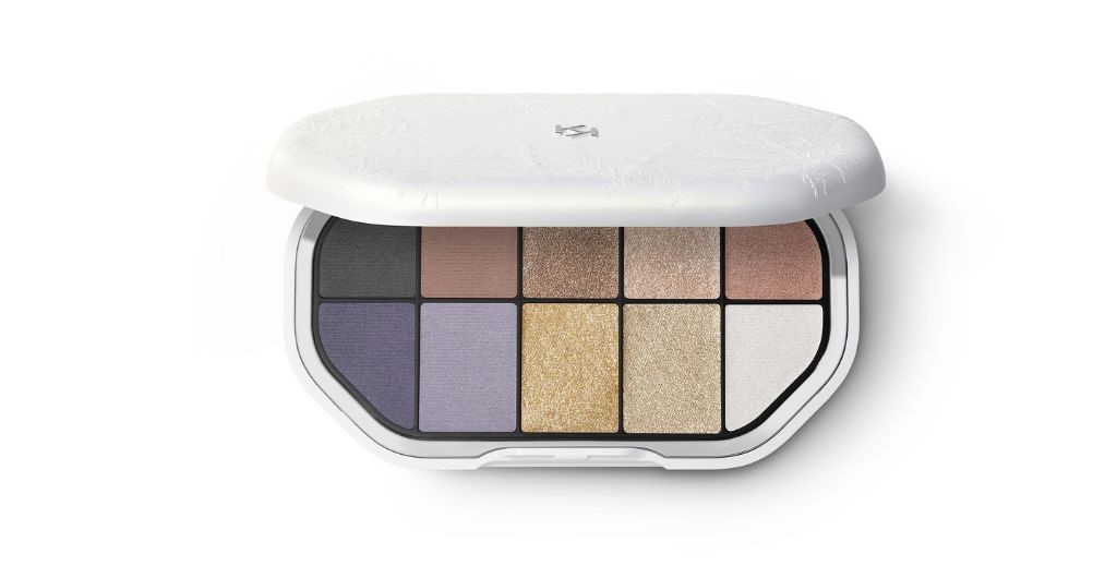 Kiko Milano maquillaje Navidad, paleta Snow-Kissed Holiday Mountain Glam.