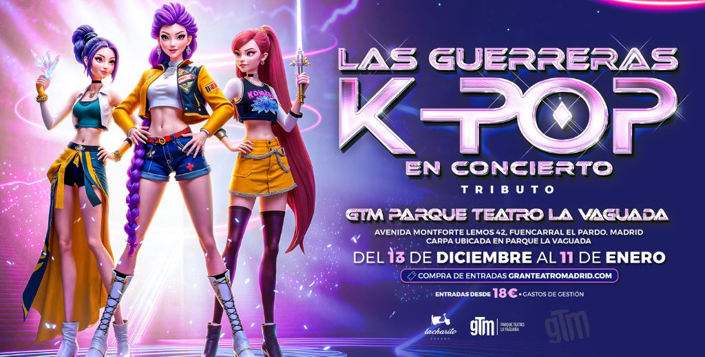Las Guerreras K-POP en concierto en Madrid: ¡tributo TOP esta Navidad! 1 Las Guerreras K-Pop en concierto - Tributo musical en el GTM - Parque de la Vaguada | Mamá tiene un Plan.