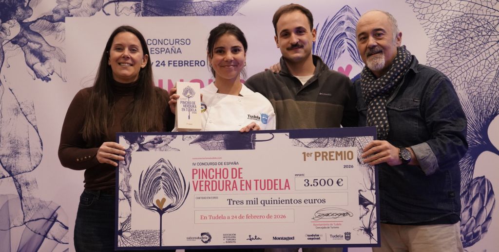 Cristina Massuh, ganadora del IV Concurso de España de Pincho de Verdura de Tudela - Mamá tiene un Plan.