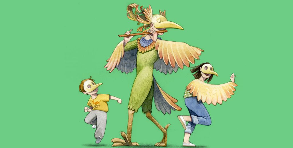 Cartel de La Flauta mágica una producción del Real Teatro de Retiro en colaboración con el Teatro de la Maestranza de Sevilla y el Teatro Principal de Ourense.