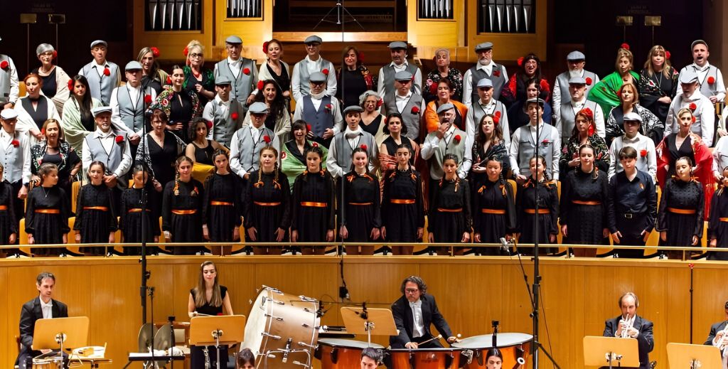 Imagen del Grupo Talía durante uno de los conciertos de Zarzuela a beneficio de la Fundación Padre Arrupe.