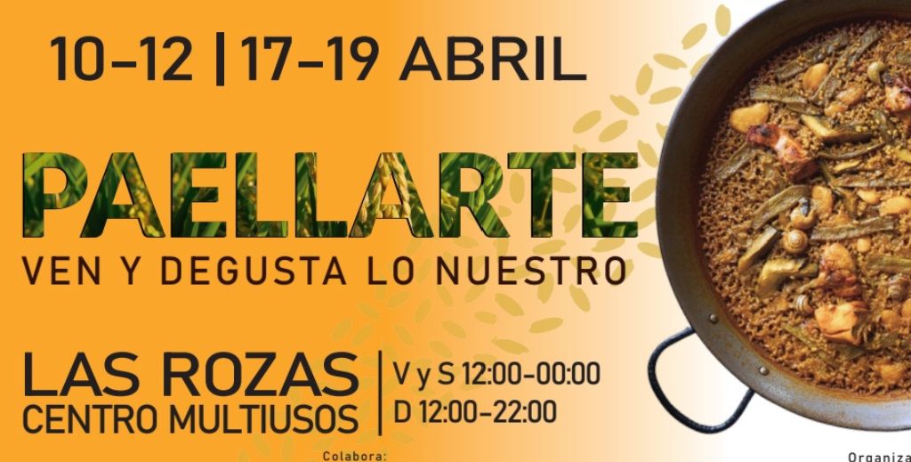 Cartel de Paellarte Las Rozas - Mamá tiene un Plan.