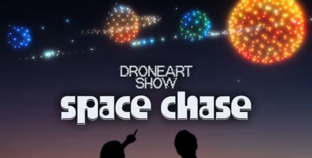 Del 12 al 13 de junio DroneArt Show Space Chase en el Hipódromo de la Zarzuela