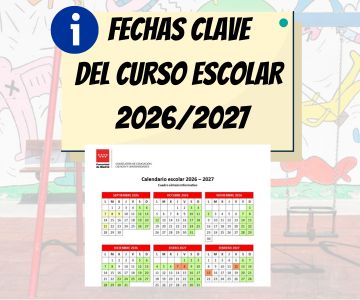 Agenda 28 Calendario escolar 2026 2027 Comunidad de Madrid Mama tiene un Plan