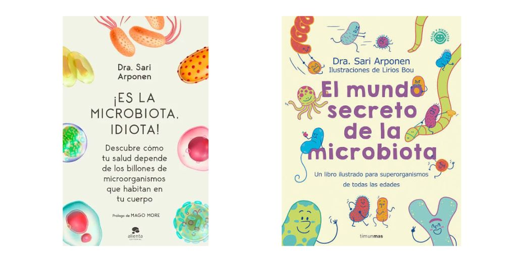 10 libros (que hemos leído) y que te recomendamos para este verano 2026 4 MAMA TIENE UN PLAN Es la microbiota idiota el mundo secreto de la microbiota 1