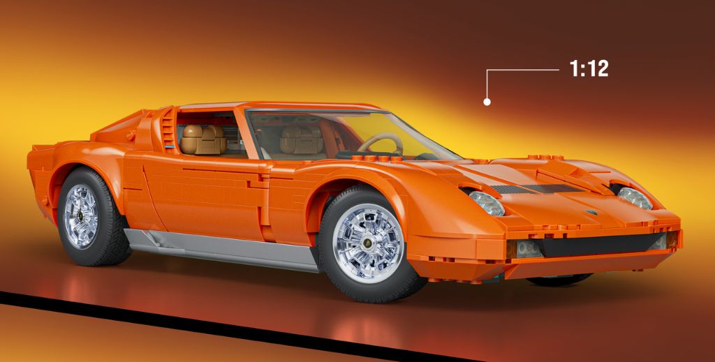 Mattel Brick Shop amplía su línea de productos con 7 nuevos sets de construcción este otoño 1 Mattel Brick Shop Lamborghini Miura P400 SV - Mamá tiene un Plan.