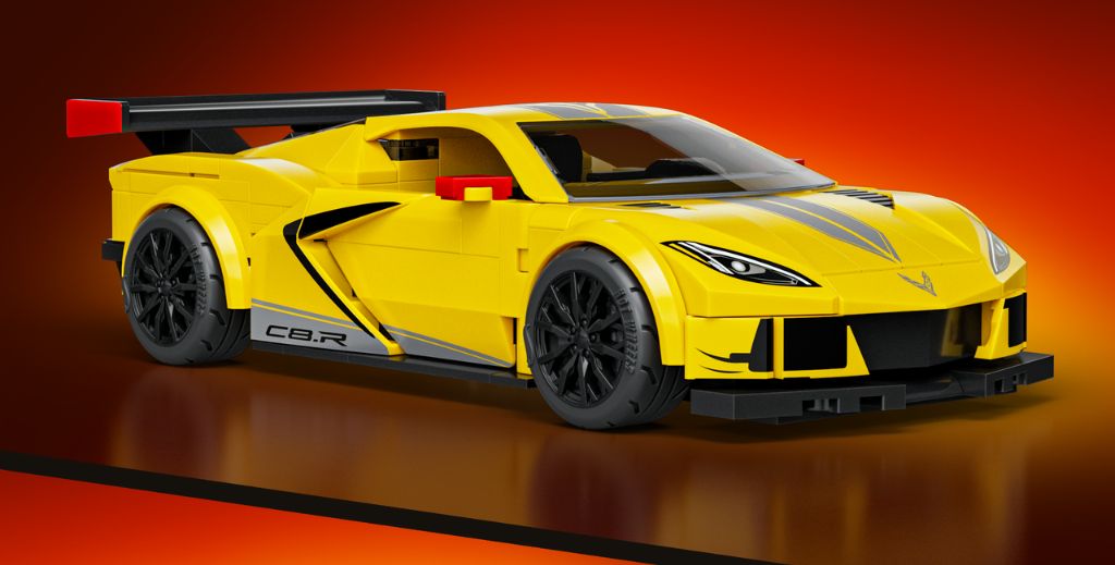 Mattel Brick Shop amplía su línea de productos con 7 nuevos sets de construcción este otoño 5 Mattel Brick Shop '20 Chevrolet Corvette C8.R - Mamá tiene un Plan.