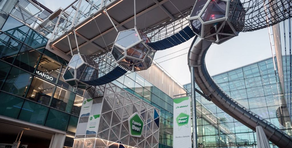 Espacio WOW del Centro Comercial de Plaza Río 2 de Madrid.