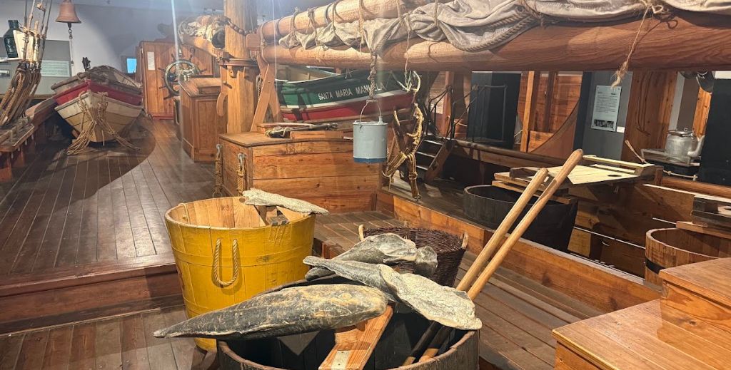 Centro de Portugal con niños: un viaje entre canales, ciencia, dinosaurios y palacios en 4 días 5 Las embarcaciones del Museo Marítimo de Ílhavo son uno de los grandes atractivos para los niños - Mamá tiene un Plan.
