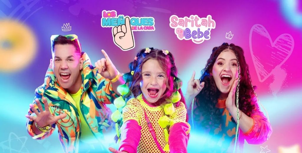 Los Meñiques de la Casa y Saritah Bebé llegan a España con Baila a lo Loco Tour 3 Detalle del cartel de 'Baila a lo loco Tour 2026' de Los Meñiques de la casa y Saritah Bebé.