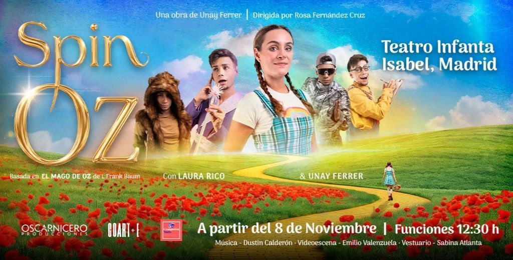 Cartel de Spin Oz de Unai Ferrer y Coar-t.